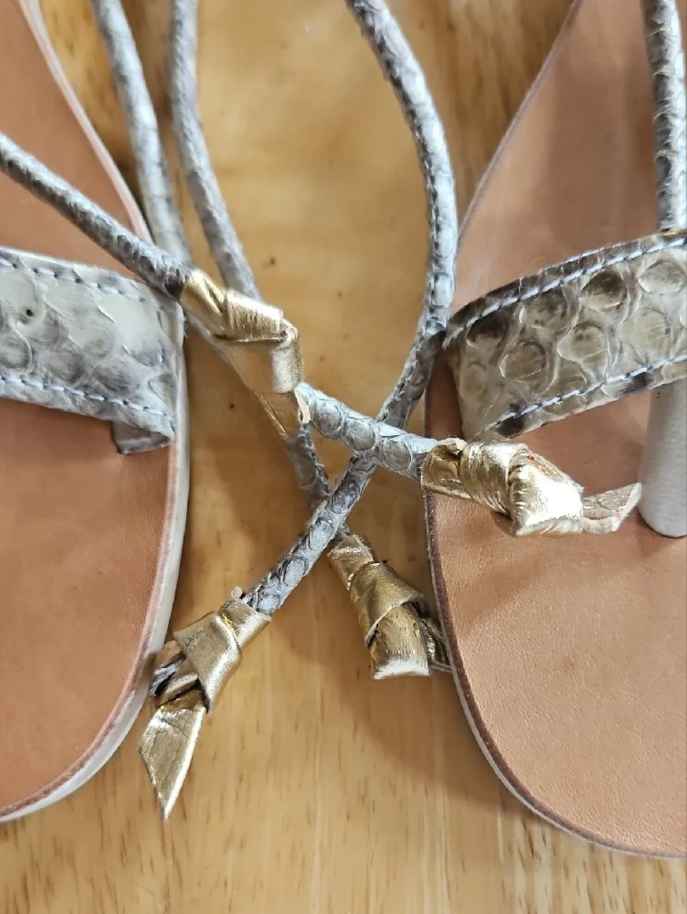l*space snakeskin thong